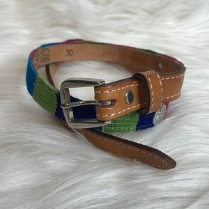Circle Y of Yoakum Colorful Belt